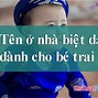 Đặt Tên Con Trai Ở Nhà Tiếng Anh