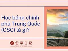 Học Bổng Chính Phủ Trung Quốc (Cgs) Là Gì ؟ * Pdf